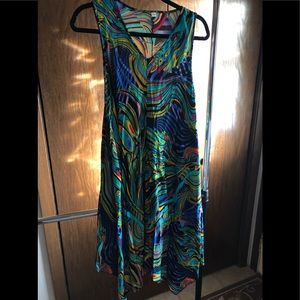 Bright Colorful Flowing Dress